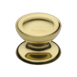 Heritage Brass Cabinet Knob Surrey Design 32mm Polished Brass finish
