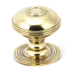 Aged Brass Prestbury Centre Door Knob