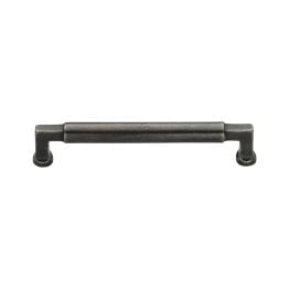 Rustic Pewter Cabinet Pull Bauhaus Design 128mm CTC