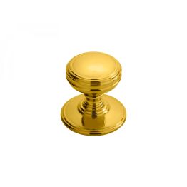 Delamain Plain Knob 38mm - Polished Brass