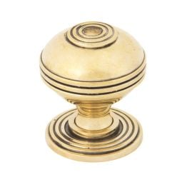 Aged Brass Prestbury Cabinet Knob 38mm