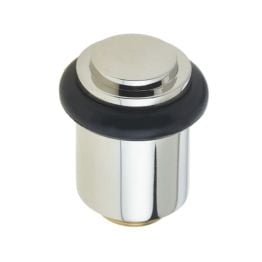 Burlington Stepped Door Stops Polished Nickel - By Frelan Hardware - BUR962PN