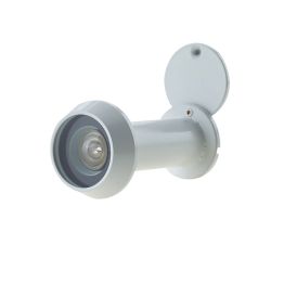 Jedo 180 Degree Door Viewers to Fit 35-55mm Doors FD30/60 C/W Intumescent White - By Frelan Hardware - JV944WH