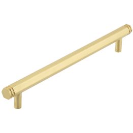 Hoxton Nile Cabinet Handles 224mm Ctrs Satin Brass - By Frelan Hardware - HOX360SB