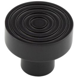 Murray Cupboard Knobs 30mm Black - By Frelan Hardware - HOX1130MB