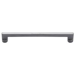 Heritage Brass Cabinet Pull Apollo Design 256mm CTC Satin Chrome Finish