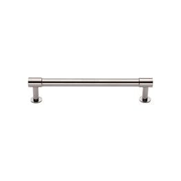Heritage Brass Cabinet Pull Phoenix Design with 16mm Rose 128mm CTC Polished Nickel finish