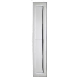 12" Flush Handle Polished Chrome