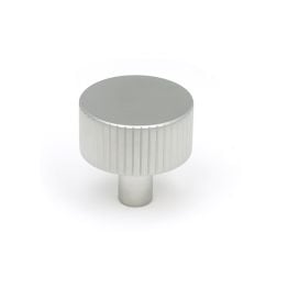 Satin Chrome Judd Cabinet Knob - 32mm (No rose)