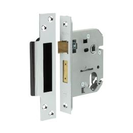 Jedo Oval Profile Sashlocks 76mm Polished Chrome - By Frelan Hardware - JL1053PC