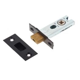 Jedo Heavy Duty Tubular Deadbolts 64mm Black - By Frelan Hardware - JL-HDB64BL