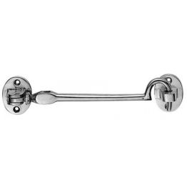 Silent Pattern Cabin Hook - Polished Chrome