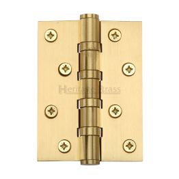 Heritage Brass Hinge Brass with Ball Bearing 4" x 3" Satin Brass finish