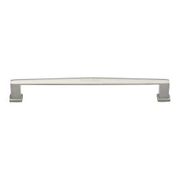 Heritage Brass Cabinet Pull Vintage Design 203mm CTC Satin Nickel Finish