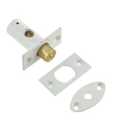 Jedo Mortice Rackbolt 36mm with 14mm Backset White - By Frelan Hardware - J726WH