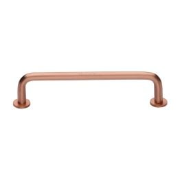Heritage Brass Cabinet Pull Wire Design with 16mm Rose 160mm CTC Satin Rose Gold Finish