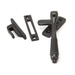 Aged Bronze Locking Reeded Fastener