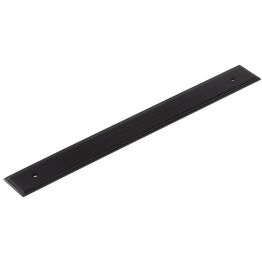 Hoxton Rushton Backplate for Cabinet Handles 268x30mm Black - By Frelan Hardware - HOX6060MB