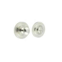Burlington Turns & Releases Inner 1 Stepped Rose Satin Nickel - By Frelan Hardware - BUR-80SN-52SN