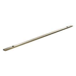 Millhouse Brass Long Narrow Cabinet Handle Backplate 320mm - Antique Brass