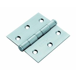 Plain Hinge - Satin Stainless Steel (Pair)