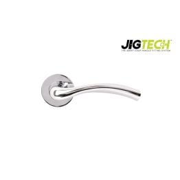 Jigtech Solar Lever On Rose Polished Chrome