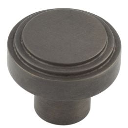 Cropley Cupboard Knobs 30mm Dark Bronze - By Frelan Hardware - HOX1030DB