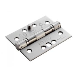Enduro Grade 13 Ball Bearing Security Hinge - Satin Stainless Steel (Pair)