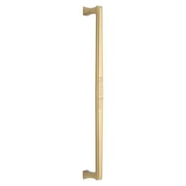 Heritage Brass Door Pull Handle Deco Design 457mm Satin Brass Finish