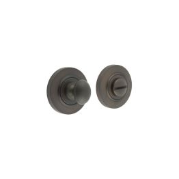 Burlington Turns & Releases Inner 1 Chamfered Rose Dark Bronze - By Frelan Hardware - BUR-80DB-51DB