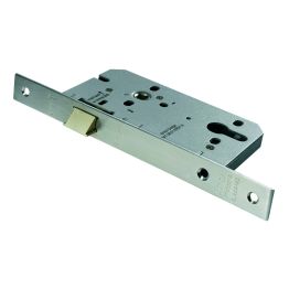 Euro Profile Nightlatch - Satin Stainless Steel