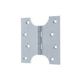 Budget Parliament Hinges 102x124x4mm Satin Chrome - By Frelan Hardware - J9009B5SC