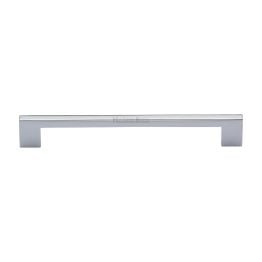 Heritage Brass Cabinet Pull Metro Design 192mm CTC Polished Chrome Finish