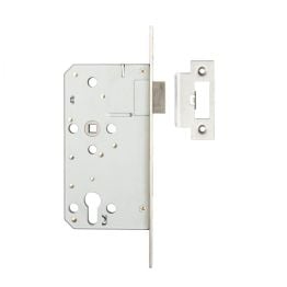 Jedo 72mm Din Escape Locks 60mm backset Satin Stainless Steel - By Frelan Hardware - JL-DE60SSS