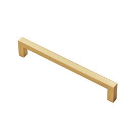 Block Handle - Satin Brass