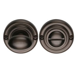 Heritage Brass Thumbturn & Emergency Release Matt Bronze finish