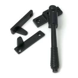 Matt Black Night-Vent Locking Reeded Fastener