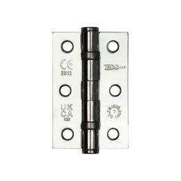 Jedo Grade 7 Steel Ball Bearing Hinges 76x50mm Polished Chrome - By Frelan Hardware - J8502PC