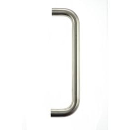 CleanTouch Pull Handle [Bolt Through] 225mm x 19mm - Satin Stainless Steel