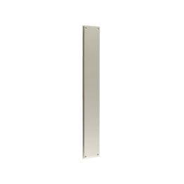 Burlington Finger Plate 450 X 75mm Polished Nickel - By Frelan Hardware - BUR778PN
