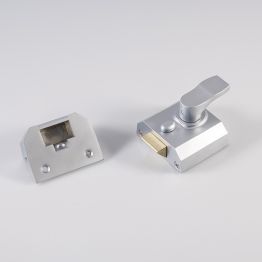 Contract Rim Cylinder Nightlatch 40mm - Satin Chrome