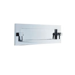 Jedo Postal Knocker 250x76mm Polished Chrome - By Frelan Hardware - JV80PC