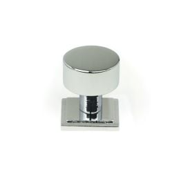 Polished Chrome Kelso Cabinet Knob - 25mm (Square)