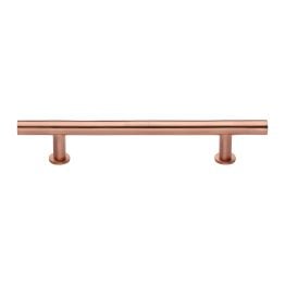Heritage Brass Cabinet Pull T-Bar Design with 16mm Rose 203mm CTC Satin Rose Gold Finish