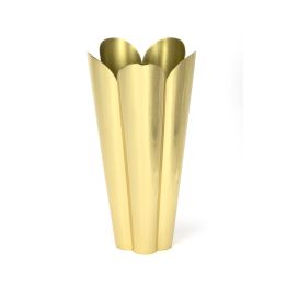 Smooth Brass Flora Vase