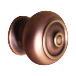 Bloxwich Small 30mm Cupboard Knob Aged Bronze