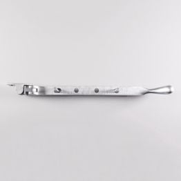 Bulb End Casement Stay - Satin Chrome