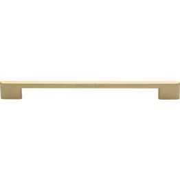 Heritage Brass Cabinet Pull Victorian Design 256mm CTC Satin Brass finish