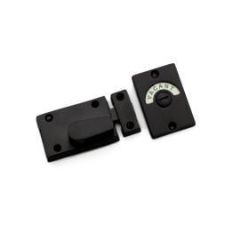 Indicator Bolt Latch Matt Black