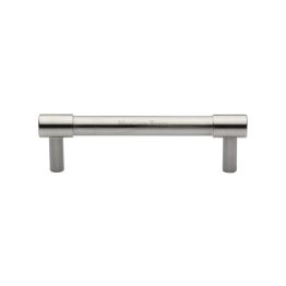 Heritage Brass Cabinet Pull Phoenix Design 96mm CTC Satin Nickel finish